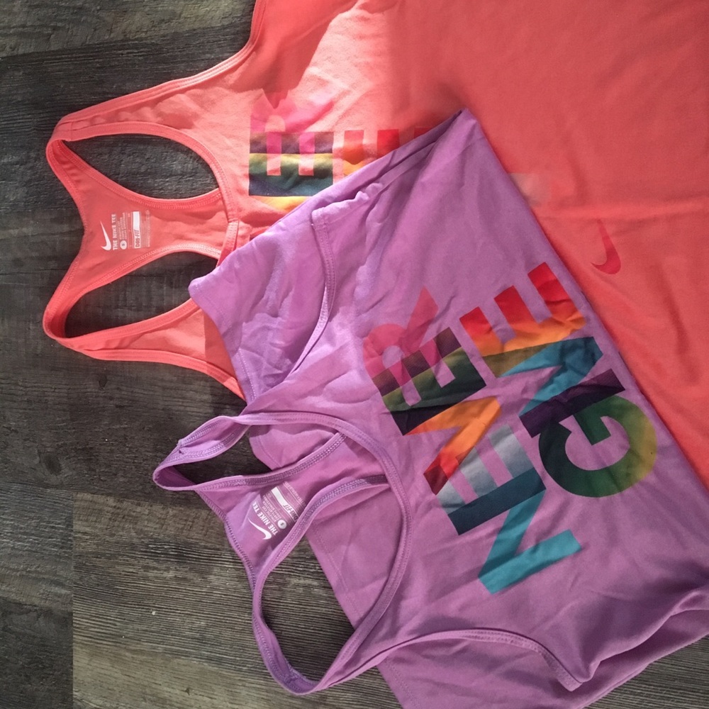 Nike workout tank tops size small!